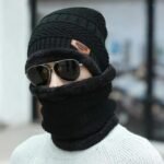Wool Cap with Neck Warmer