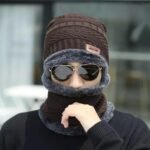 Wool Cap with Neck Warmer - Image 3