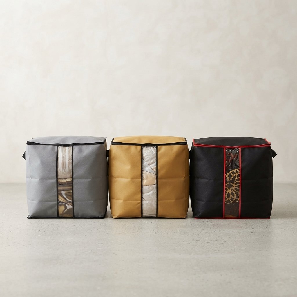 2026_09_08_6fc031376e363bea15b696777992216f Black Non-Woven Storage Bag - Image 1